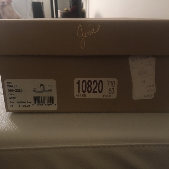 JOIE WALLIE espadrille sneaker in ivory - Picture 3 of 7